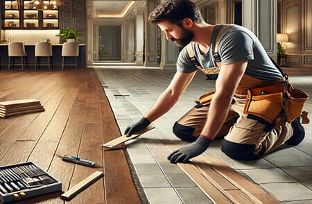 Tile flooring installation NYC