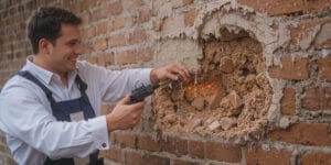 Read more about the article Could Hidden Moisture Be Eating Away at Your Brick Walls?
